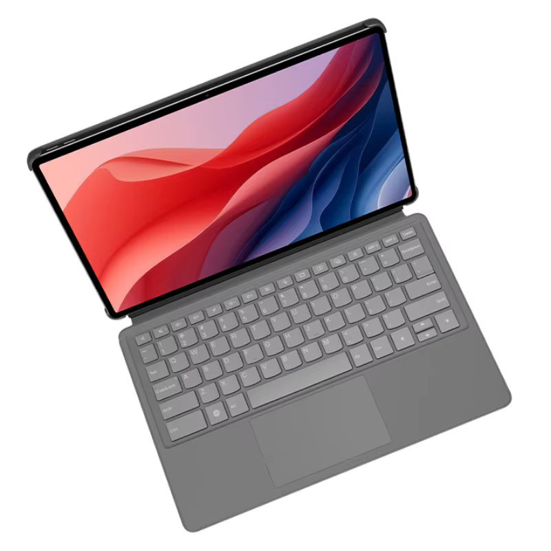 Lenovo magnetische Tastatur mit Ständer und Trackpad für Lenovo Xiaoxin Pad Pro 2025 12,7 Zoll in Grau mit Stiftschlitz - Bild 2