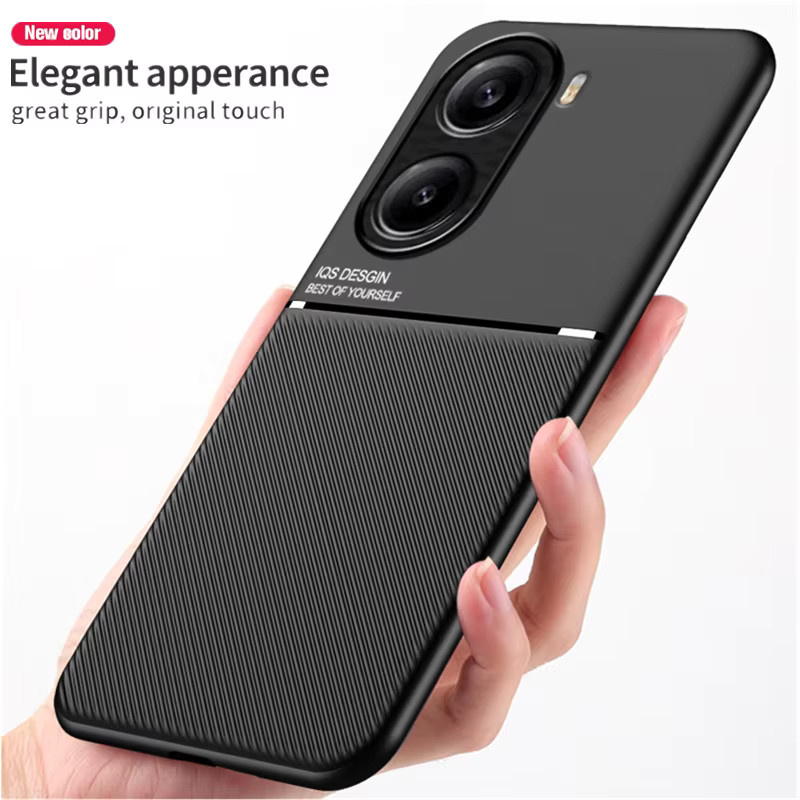 Robuste und rutschfeste Schutzhülle für dein Xiaomi Poco X8 Pro Max in Schwarz mit magnetischer Saughalterung - Bild 2