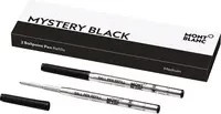 Montblanc Kugelschreibermine M in Schwarz, 2er Pack - Bild 1