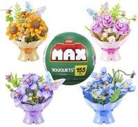 ZURU MAX Bouquets, Konstruktionsspielzeug, Natur, Kunststoff, Bunt / Mehrfarbig - Bild 1
