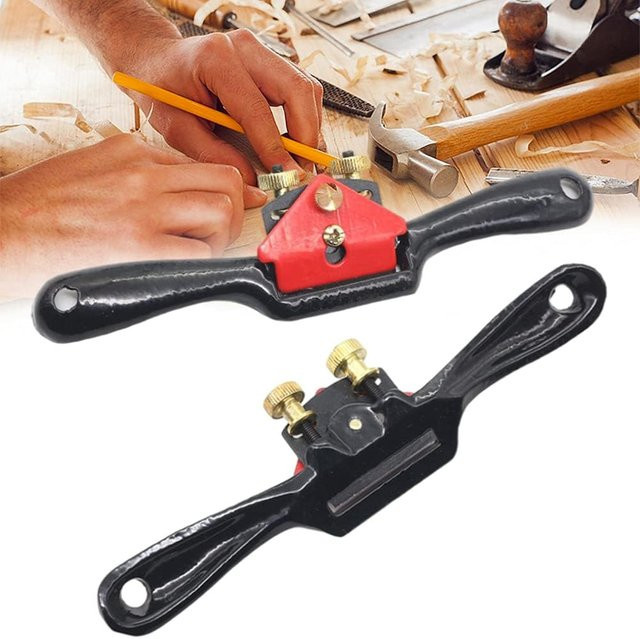 Einstellbarer Spokeshave Holzbearbeitungshobel für präzises Trimmen und Kantenbearbeitung als manuelles Carpenter-Werkzeug - Bild 1
