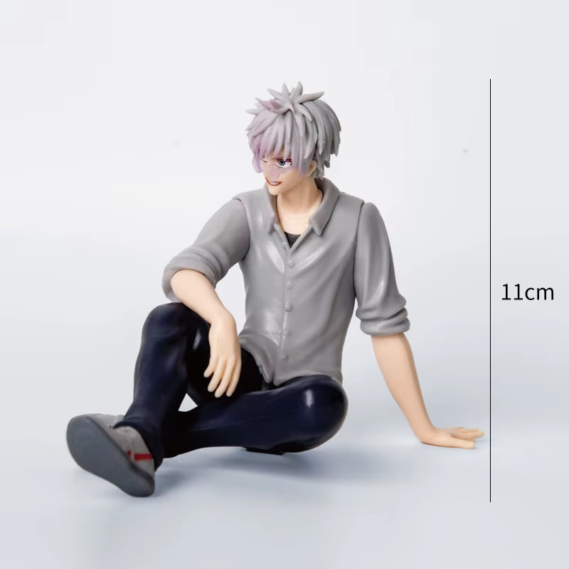 Bandai Jujutsu Kaisen Satoru Gojo und Geto Suguru, Actionfigur, Sitzhaltung, PVC Ornament - Bild 2