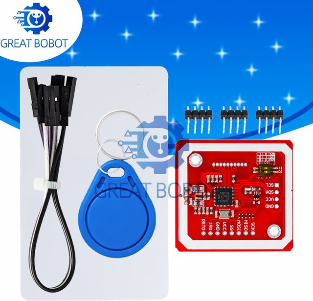 Baishundianzi PN532 NFC RFID Wireless Modul-V3 Kit für Arduino mit I2C, SPI und HSU Schnittstellen zum Lesen und Schreiben von IC S50 Karten - Bild 1