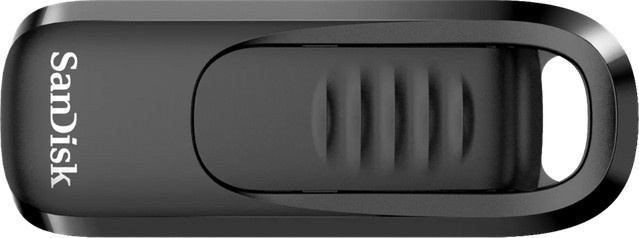 SanDisk Ultra Slider USB-C 3.2 Flash-Laufwerk, 128 GB, Schwarz - Bild 2