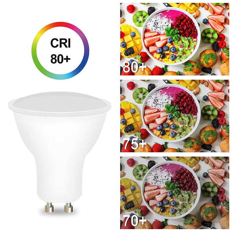LED Spot Strahler GU10 mit Reflektor in Weiß, Kaltweiß, AC220V - Bild 2