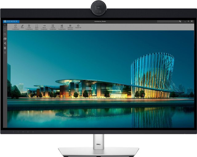 Dell UltraSharp U3224KBA 6K Monitor mit 80 cm (31.5 Zoll) IPS-Panel in Schwarz-Silber mit Thunderbolt und USB-C - Bild 1