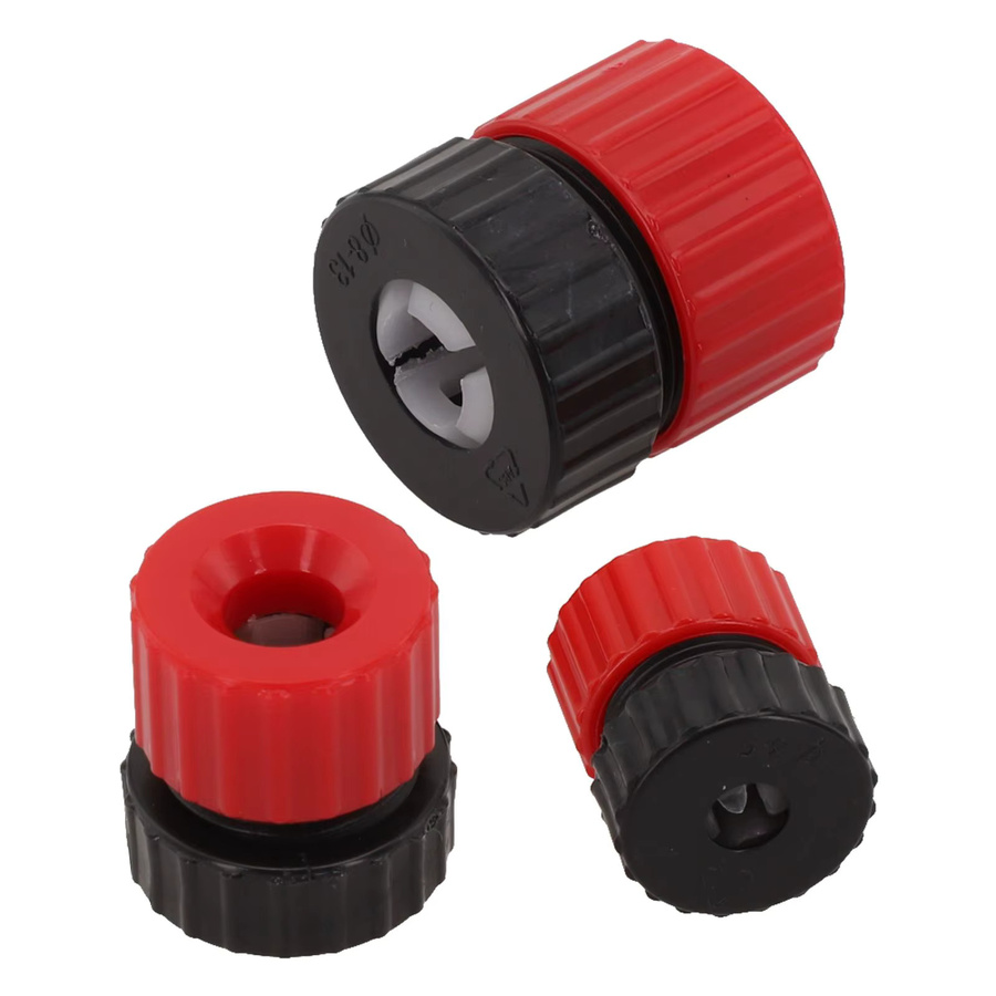 3er Set Einstellbare Bohrer Tiefenstopp Kragen aus ABS Kunststoff in Rot für Zimmerei, Durchmesser: 3-13 mm, DAZZLEEX - Bild 4