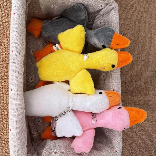 Yiran toy Stoffente Plüschtier, Schlüsselanhänger Plüschpuppe, 24-teiliges Set, ab 14 Jahren - Bild 1