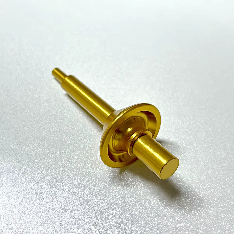KPXIN Oberfräse Subbase Zentrierstift und Kegel aus Aluminiumlegierung in Gold - Bild 3