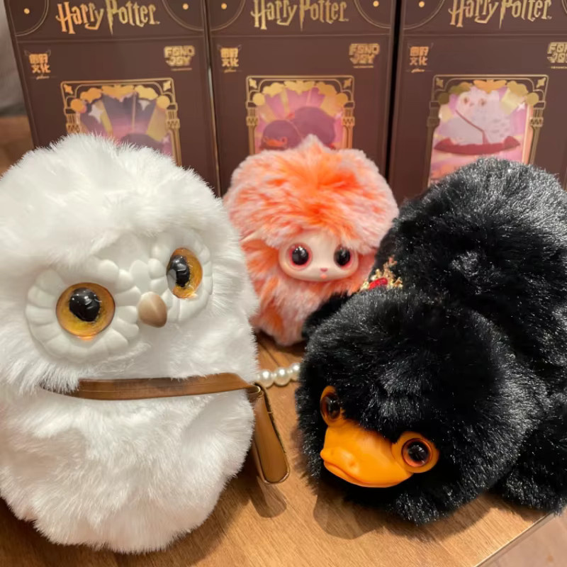 Bandai Harry Potter Fantastic Beasts Soft Vinyl Series Blind Box, Niffler Hedwig, Plüsch, Einzelfigur - Bild 1