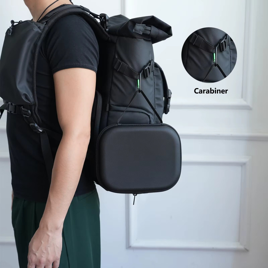 DJI Neo Fly More Combo Tragbare Aufbewahrungstasche und Reise-Schultertasche für Drohne und Akkus, Schwarz - Bild 5