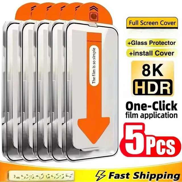 Xiaomi Schutzglas aus gehärtetem Glas mit 9H Härtegrad und Staubschutz, transparent, passend für Redmi Note 15 14 13 Pro 12 11 10 9 8 7 und Redmi 15 15C 14C 13C 12C 10C A3 - Bild 1
