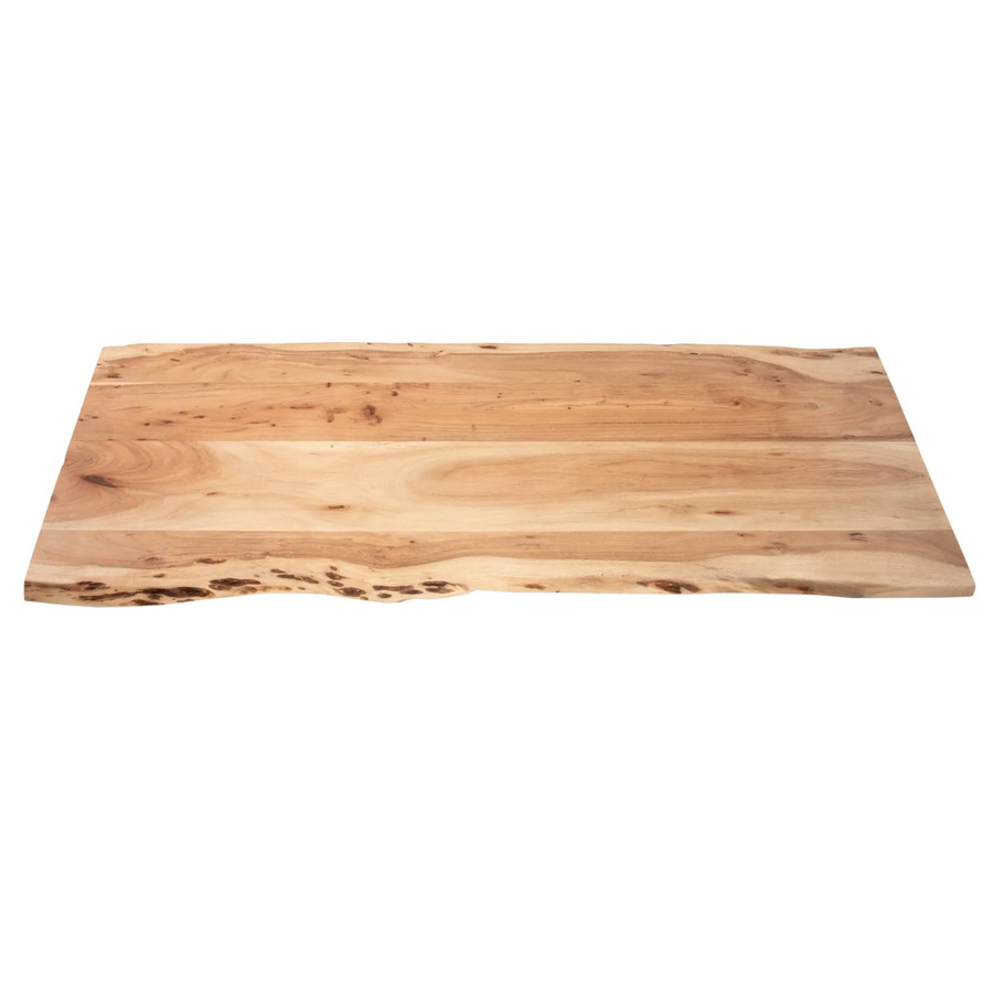 SAM Tischplatte mit Baumkante aus Akazie in Natur, B/T: 140 x 60 cm, Marke Curt Bauer - Bild 2