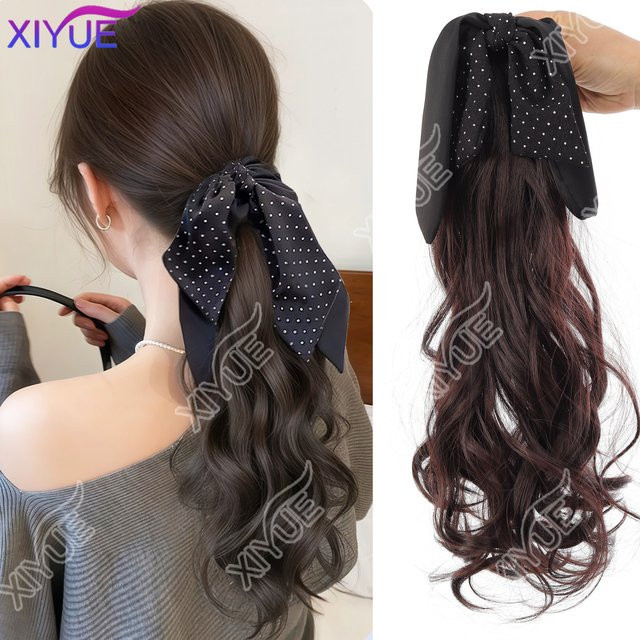 XIYUE Haar-Accessoire Polka Dot Schmetterling Knoten Haarklaue, Damen - Bild 1