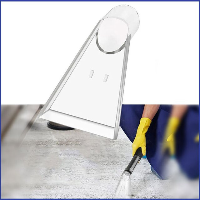 Wellmi Staubsauger Schwenkkopf Bodenbürste mit transparentem Gehäuse, 38 mm Durchmesser für Sofa und Teppich - Bild 1