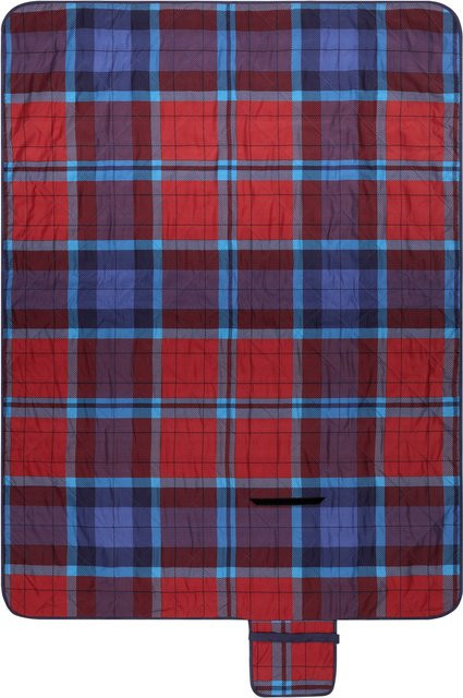 LIVARNO Outdoormatte in Rot/Blau, B x T: 127 x 168 cm - Bild 1