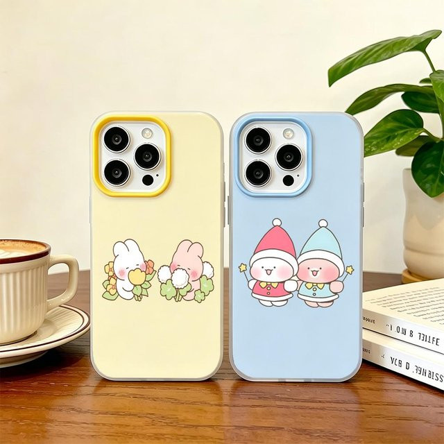Shuya Toyas 2-in-1 Personalisierte Weiche Handyhülle für iPhone 17 16 15 14 13 12 11 Pro Max Plus XS XR 16E 17 Air - Bild 1