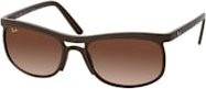 Ray-Ban RB 4452 Sonnenbrille, Rechteckig, Vollrand, Kunststoff, Unisex, Braun - Bild 1