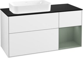 V&B Waschtischunterschrank Finion in Weiß lackiert, Breite: 120 cm, Tiefe: 50,1 cm, Höhe: 50,1 cm - Bild 1