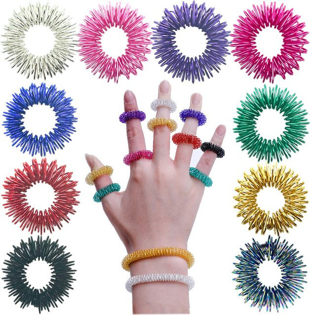 Meade Fingerringe-Set, stachelig, Unisex - Bild 1