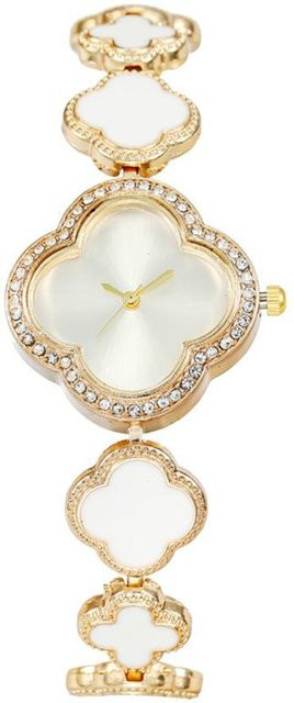 XinminTrendy Armbanduhr, Quarz, Weiß, Kristall, Damen - Bild 1