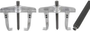 BGS Parallel-Abzieher 7783 mit Feingewinde, 2-armig, silber, 40 - 200 mm - Bild 1