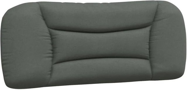 vidaXL Kopfteilkissen Hvar in Dunkelgrau aus Polyester, Breite: 100 cm - Bild 1