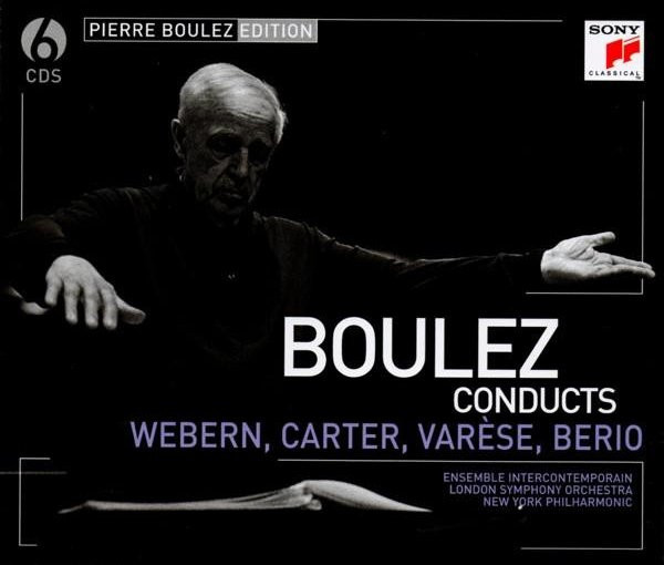 Sony Classical CD Pierre Boulez dirigiert Webern, Carter, Var – Klassik Musikalbum - Bild 1