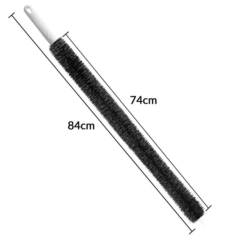 Flexible Heizkörperbürste von Monzana in Schwarz aus Kunststoff und Stahl - Bild 2