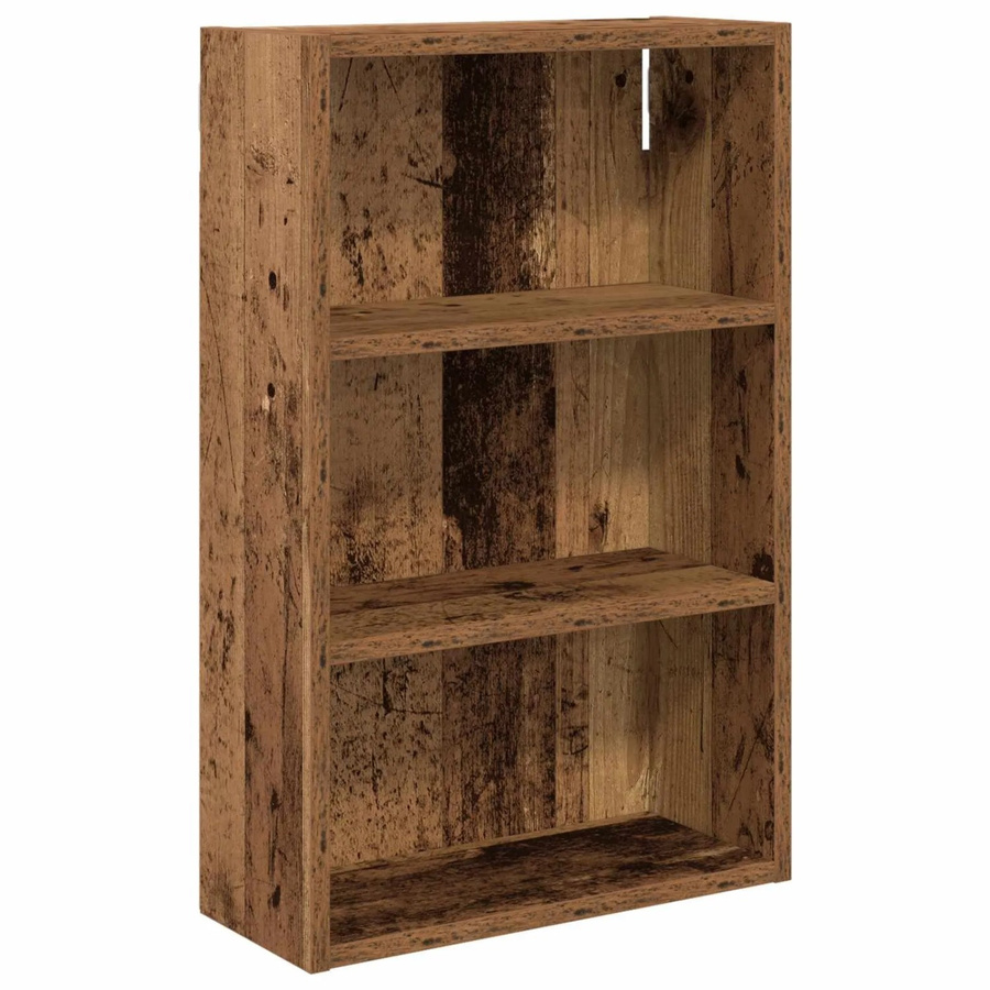 vidaXL Badezimmer-Wandschrank aus Holzwerkstoff in Altholz-Optik, Braun, B/T/H: 40 x 16 x 62,5 cm - Bild 2