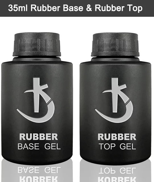 KODI JYJ Nagel-Gummi-Basislack und Decklack, 35 ml, Gel - Bild 1