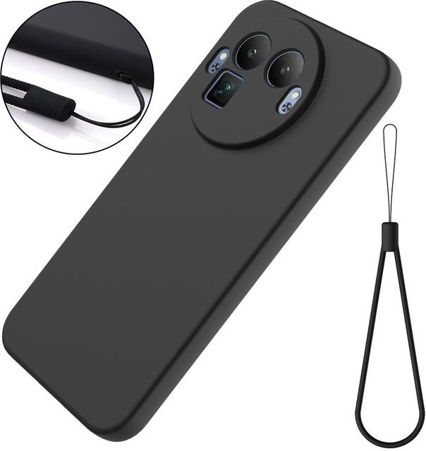 Premium Flüssigsilikon Schutzhülle für Realme GT 8 Pro mit weicher Innenseite - Bild 1
