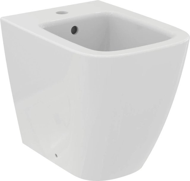 Ideal Standard Stand-Bidet i.life S mit Überlauf und 1 Hahnloch in Weiß - Bild 1