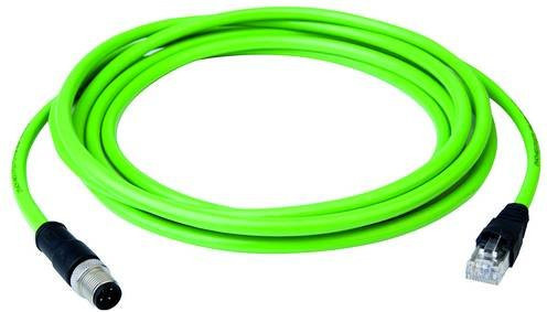 Telegärtner Verbindungsleitung Ethernet LAN Stecker Schwarz Grün 10 m - Bild 1