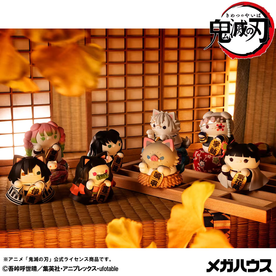 Bandai Demon Slayer Anime-Figur Blindbox, Glückskatze - Bild 2