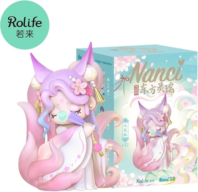 Robotime Rolife Nanci Auspicious Eastern Spirit Beast Blind Box, Actionfiguren, Puppenspielzeug - Bild 1