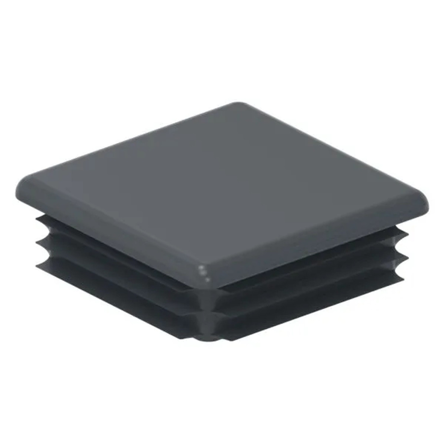 FeNau Einsteckkappe aus Kunststoff für Quadratrohr, Farbe Anthrazit RAL 7016, 100 x 100 mm - Bild 2