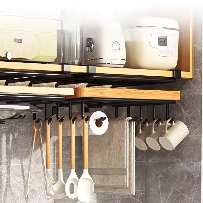 CHANSUNRUN Organizer-Regal für Küche und Büro in Schwarz - Bild 2