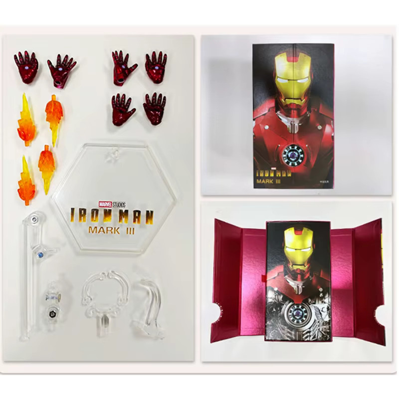 ZDTDS Marvel Iron Man MK3 Action Figur, 1/10, Einzelfigur - Bild 4
