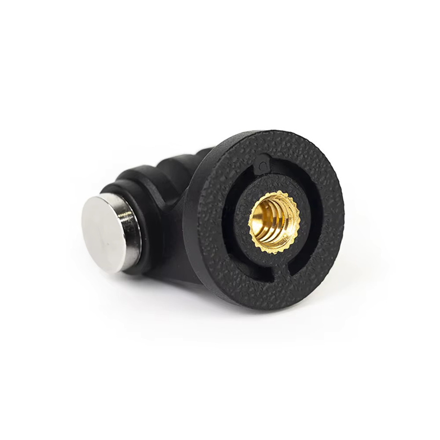 ZYOX Mini-Stativadapter 1/4 Zoll Schraubenadapter für GoPro und Action-Kameras in Schwarz - Bild 2