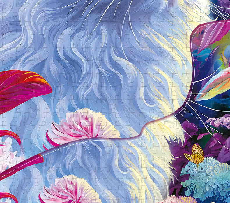 MaxRenard Katzen-im-Wunderland Puzzle, 1.000 Teile - Bild 5