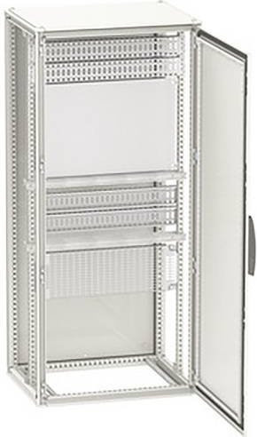 Schneider Electric Spacial SF-19 Schwenkrahmen-Anreihsatz in Grau mit IP 55 Schutzart - Bild 1