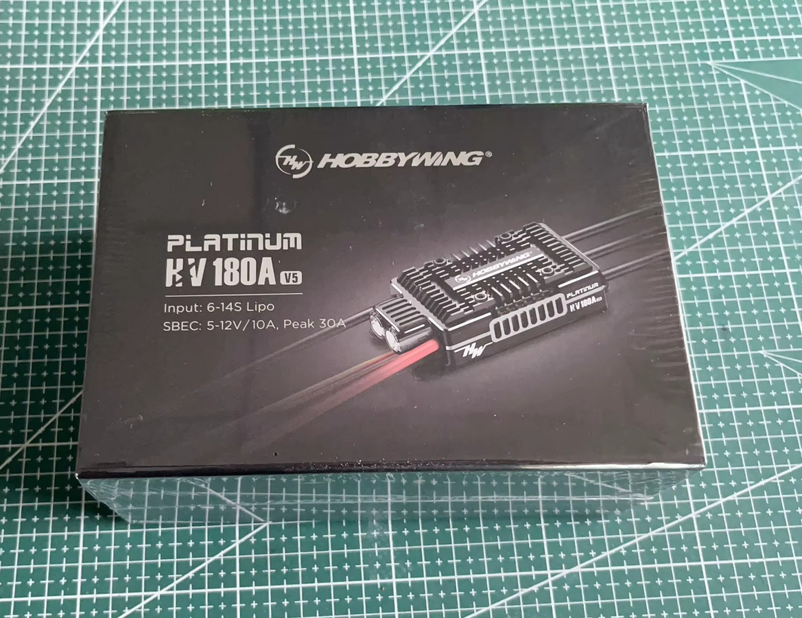 Hobbywing Platin V5 bürstenloser ESC für RC Elektro Hubschrauber, Schwarz - Bild 4