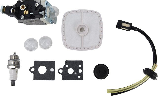 TOMTOP JMS Vergaser Ersatz Kit mit Primer Birne und Kraftstofffilter für Rasenmäher PB-251 und A021001590 - Bild 1