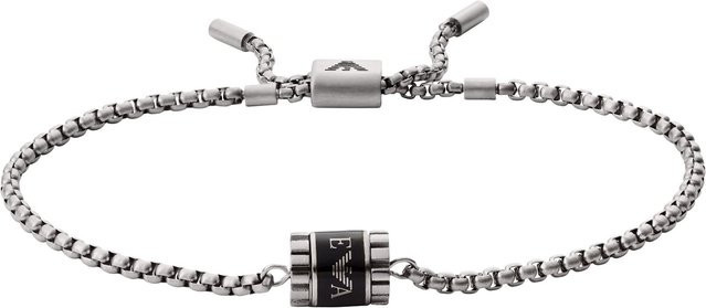 Emporio Armani Armband, Silber, Perle, Herren - Bild 1