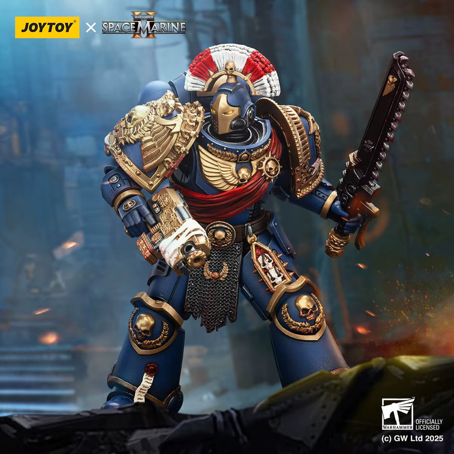JOYTOY Warhammer 40K Ultramarines Relic Secundus Rüstung, Actionfigur, 1/18 - Bild 2