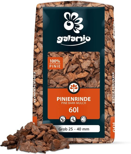 Galamio Rindenmulch Pinie Grob 60 l - Bild 1