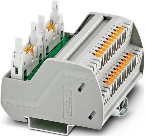 Phoenix Contact Passivmodul 2904288 VIP-2/PT/2FLK14/AB-1756 in Grau - Bild 1