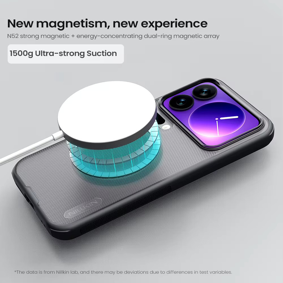 Nillkin Magnetische Frosted Shield Pro Schutzhülle für Xiaomi 17 Pro Max und Mi 17 Pro in Transparent - Bild 3
