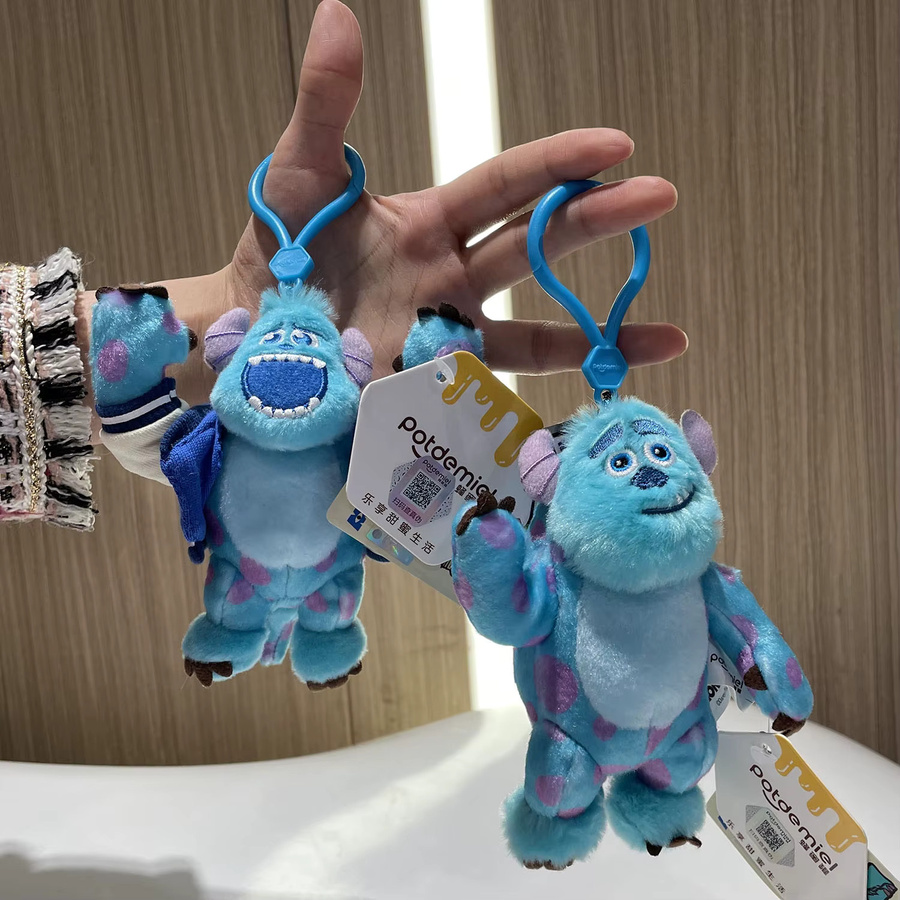 Disney Monsters University Plüsch-Schlüsselanhänger, James Sullivan, Mike Wazowski, ab 3 Jahren - Bild 2